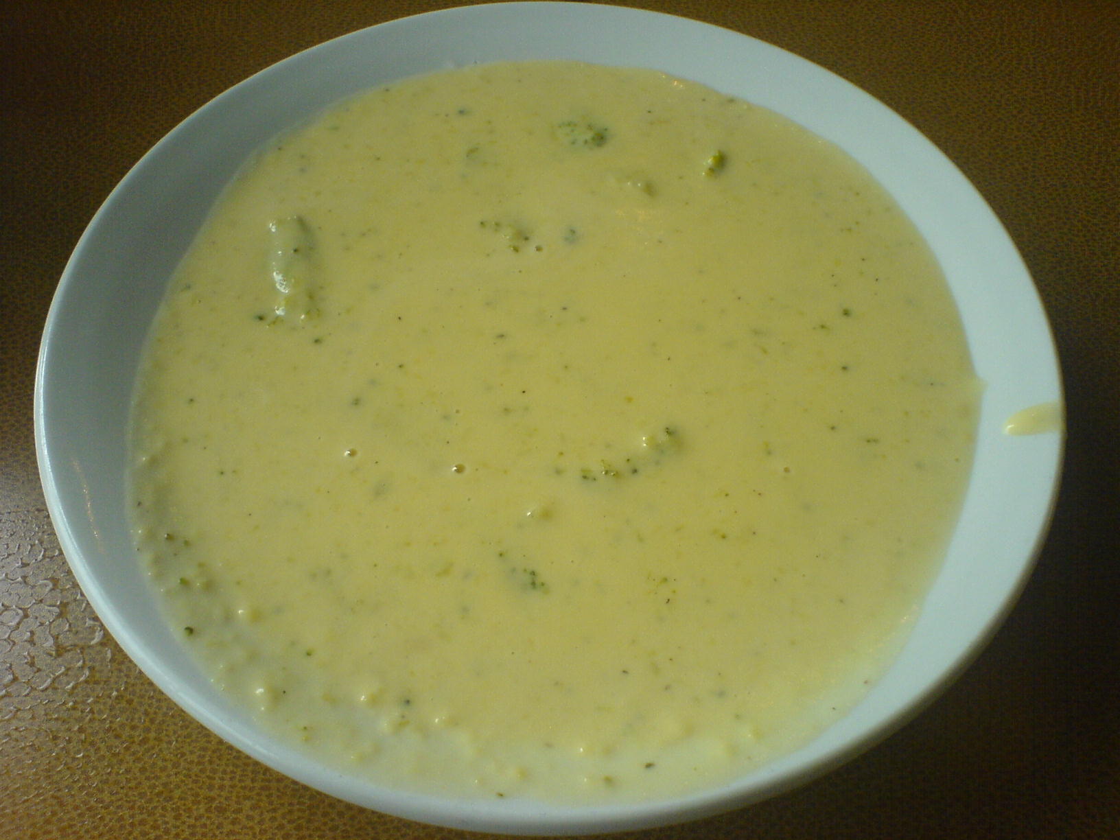 A great bowl of Brocolli Soup